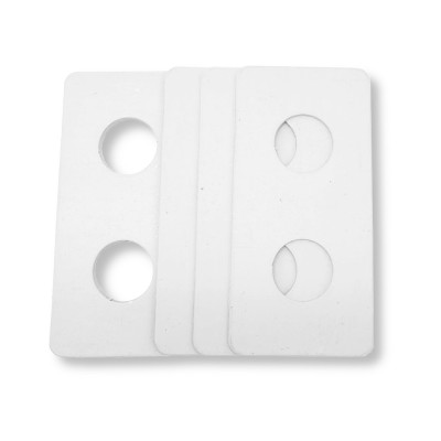 Комплект безасбестовых прокладок для петель серии Майя 4 шт, FDA-87 белый