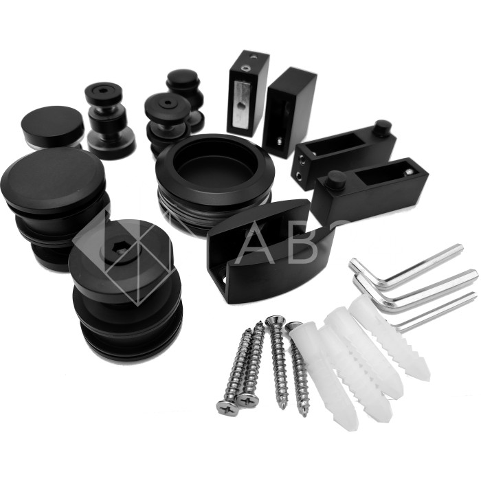 Раздвижная система Бета β FDS-2.1, цинк/черный