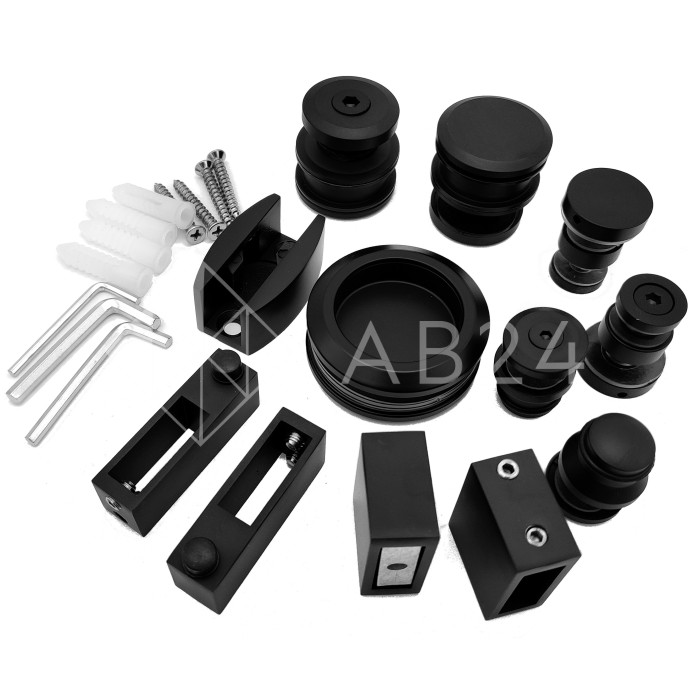 Раздвижная система Бета β FDS-2.1, цинк/черный