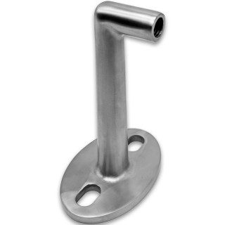 Крепление рутеля FN-110 к стене M14, нержавейка/матовый