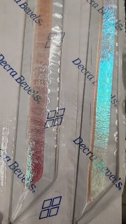 Бевелс AV121 дихроичный 36 х 267 мм красная шиншилла