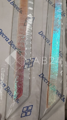 Бевелс AV121 дихроичный 36 х 267 мм красная шиншилла