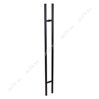 Ручка FKR-207 с дефектом для стеклянной двери 32x1020х1500х1 мм, нержавейка/черный