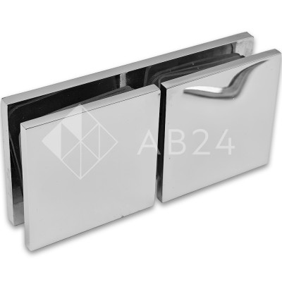 Коннектор Альфа α FDK-16 стекло-стекло 180°, цинк/хром