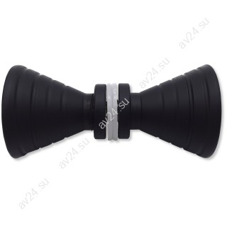 Ручка кноб FDR-41, нержавейка/черный