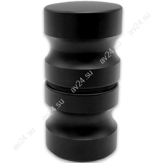 Ручка кноб FDR-46, алюминий/черный