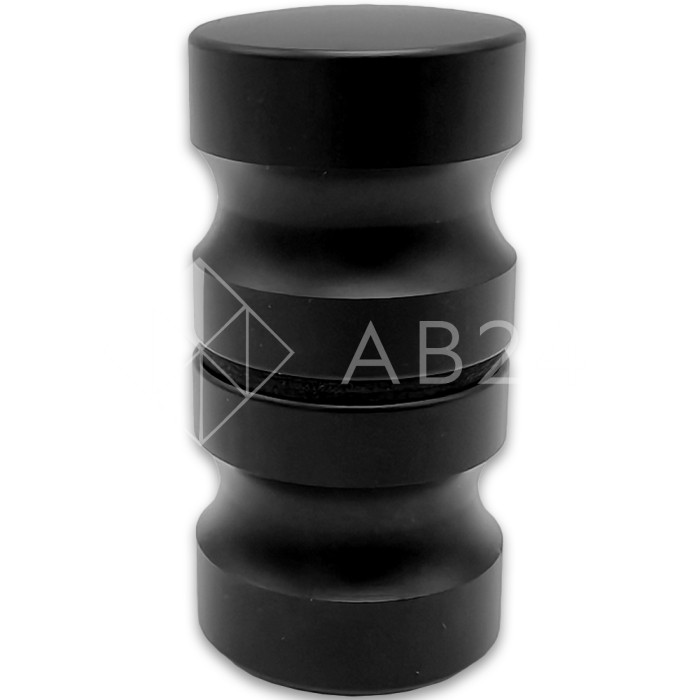 Ручка кноб FDR-46, алюминий/черный