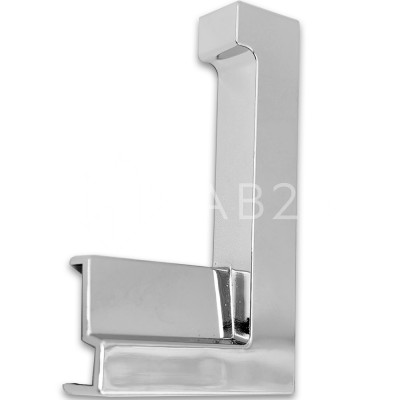 Заглушка угловая FDPA-431R Правая для порога, ПВХ/хром