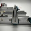 Раздвижная система FDS-16 с треком 2 м для стеклянных дверей, алюминий/матовый