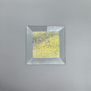 Бевелс AV19 дихроичный квадрат 76 х 76 мм голубая шиншилла