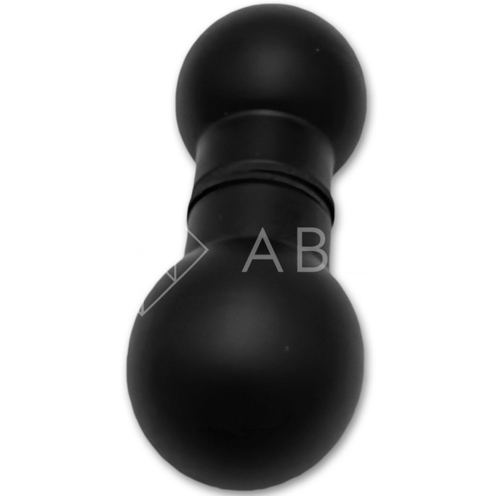 Ручка кноб FDR-47, нержавейка/черный