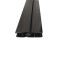 Уплотнитель ПРЕМИУМ магнитный 90°, 180° черный 2.2 м под стекло 6 мм FDPP-502.6