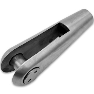 Наконечник FN-121 для ванта (тяги) правый М14, нержавейка/матовый