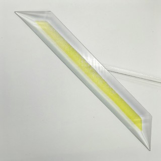 Бевелс AV121 дихроичный 36 х 267 мм желтая шиншилла