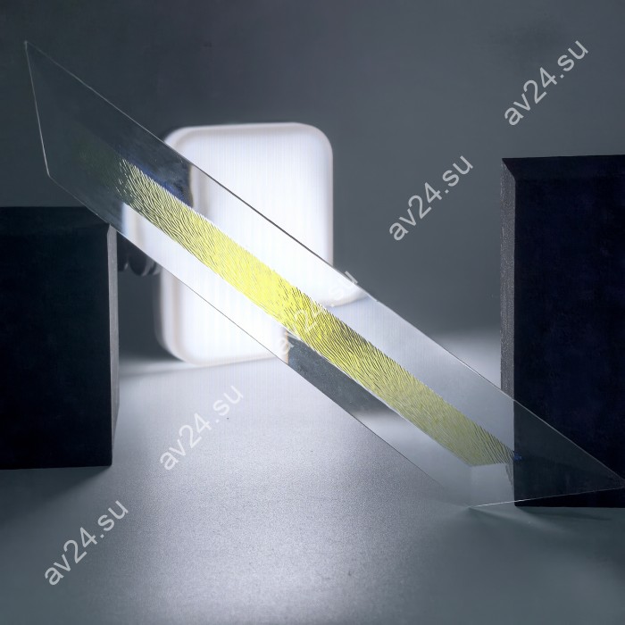 Бевелс AV121 дихроичный 36 х 267 мм желтая шиншилла