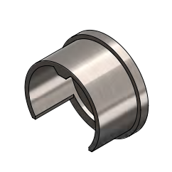 Заглушка FOP-42p.01 для поручня круглого O42.4 с пазом,GRIT600, нержавейка/полированный