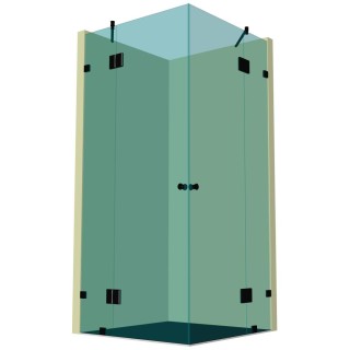 Душевая кабина угловая DK-207K на коннекторах