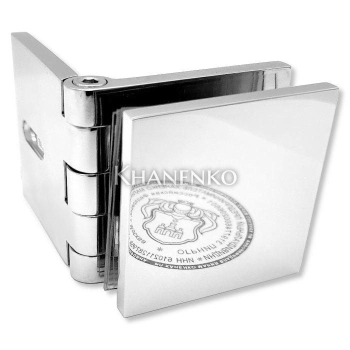 Коннектор для стекла Пегас стена-стекло 0°-180° Хром FDK-100.1 BR/CR