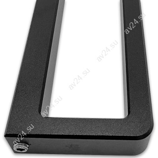 Ручка FDR-300 для стеклянной двери, алюминий/черный