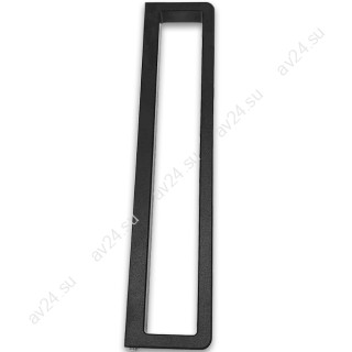 Ручка FDR-300 для стеклянной двери, алюминий/черный