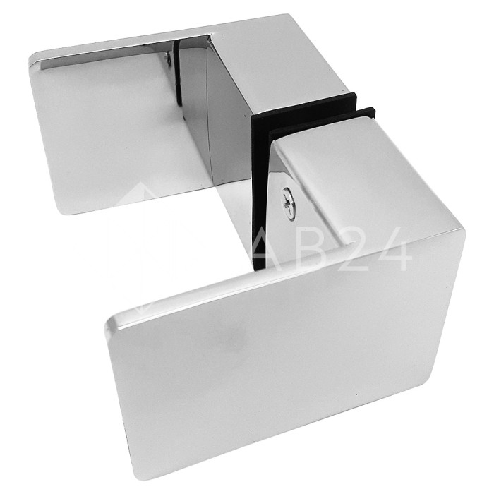 Ручка кноб FDR-121-DEF с дефектом Эхо квадратная 70х50, нержавейка/полированный