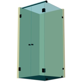 Душевая кабина угловая DK-206K на коннекторах