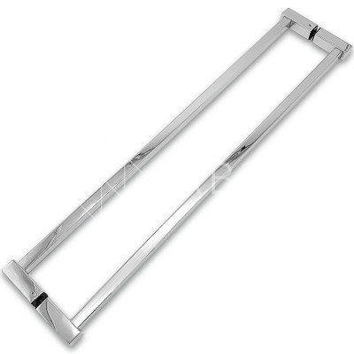 Ручка скоба FDR-95, 15х15х580 мм, нержавейка/полированный