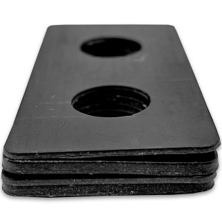 Комплект безасбестовых прокладок для петель серии Майя 4 шт, FDA-87 черный