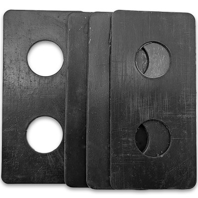 Комплект безасбестовых прокладок для петель серии Майя 4 шт, FDA-87 черный