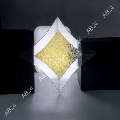 Бевелс AV172 дихроичная звезда 125 х 125 мм желтый мороз