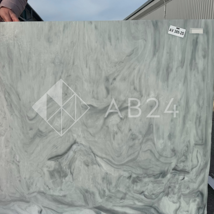 Стекло витражное AV 385-2S пол-листа (78 х 48 см)