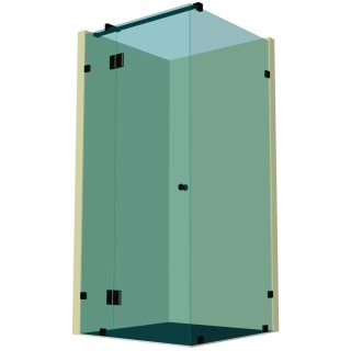 Душевая кабина угловая DK-205K на коннекторах