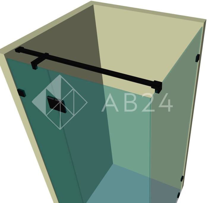 Душевая кабина угловая DK-205K на коннекторах