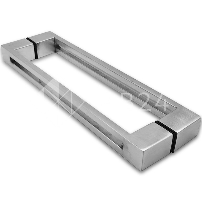 Ручка скоба FDR-89, 30х10х300х1.0 мм, нержавейка/матовый