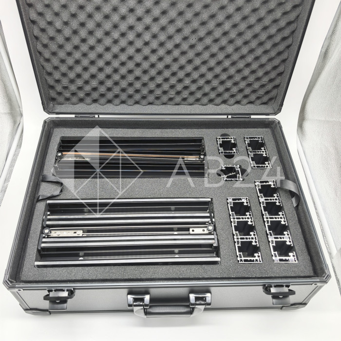 Чемодан FDSA-19 с образцами раздвижной системы FDS‑19