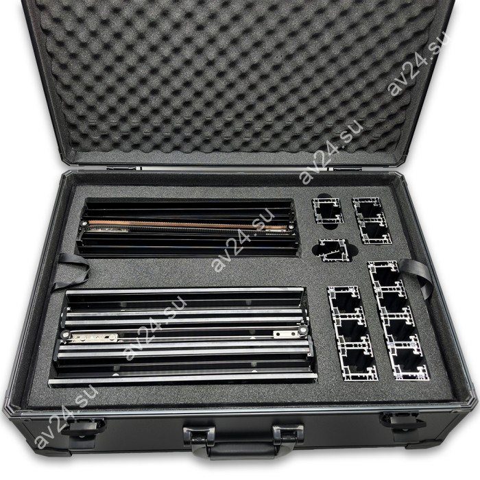 Чемодан FDSA-19 с образцами раздвижной системы FDS‑19