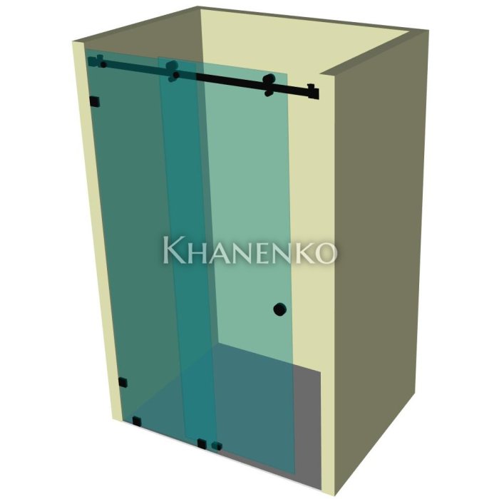 Душевая кабина раздвижная DK-101K на коннекторах