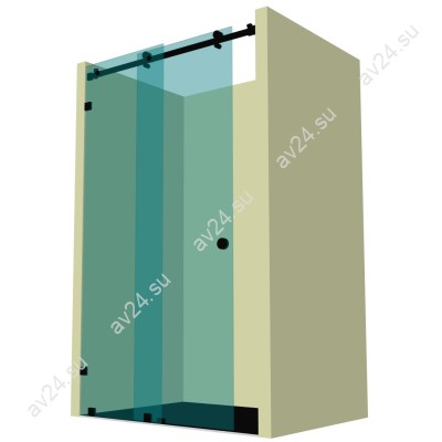 Душевая кабина раздвижная DK-101K на коннекторах