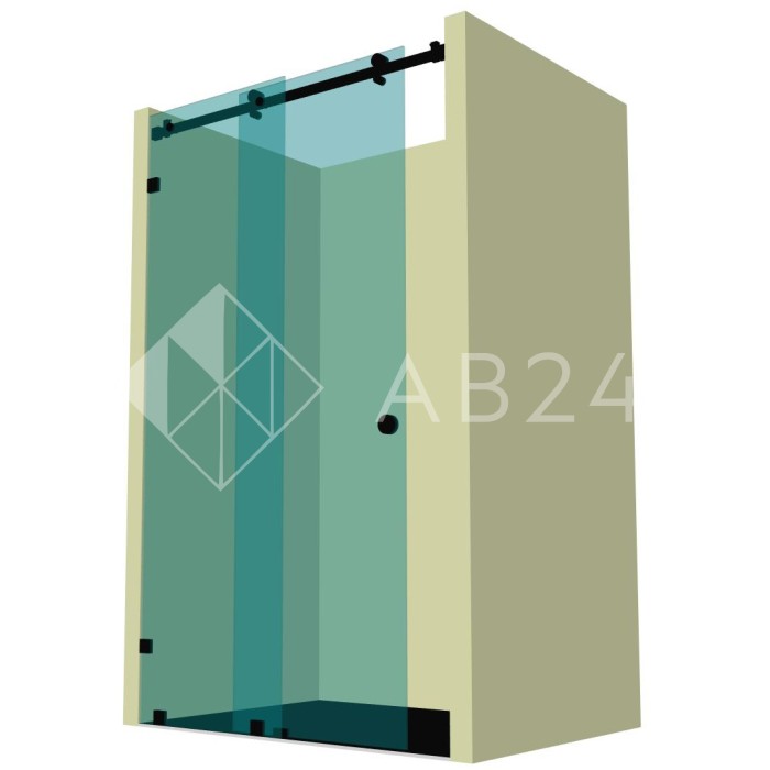 Душевая кабина раздвижная DK-101K на коннекторах