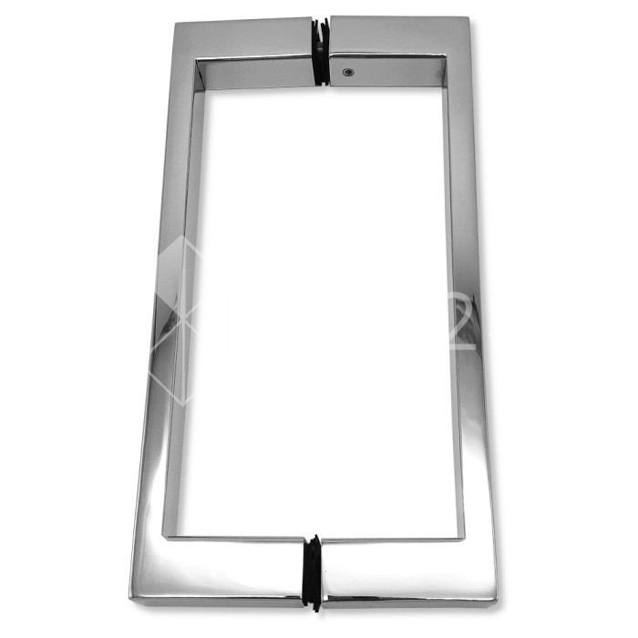 Ручка скоба FDR-76, 20х10х200 мм, нержавейка/полированный