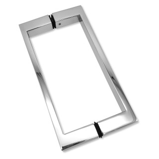 Ручка скоба FDR-76, 20х10х200 мм, нержавейка/полированный