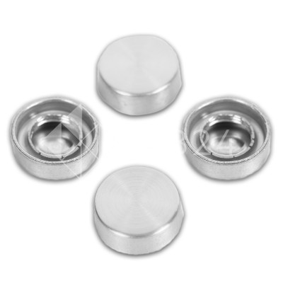 Держатель для зеркал FSZ-16 толщиной 4-8 мм Ø16 мм, комплект 4 шт., нержавейка/матовый