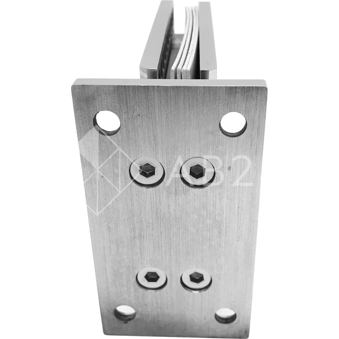 Петля FDP-160-DEF с дефектом гидравлическая Калипсо стена-стекло, нержавейка/полированный