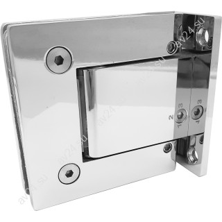 Петля FDP-160-DEF с дефектом гидравлическая Калипсо стена-стекло, нержавейка/полированный