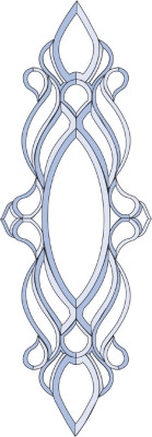 Бевелс AV313 (29 элементов) 272 х 770 мм