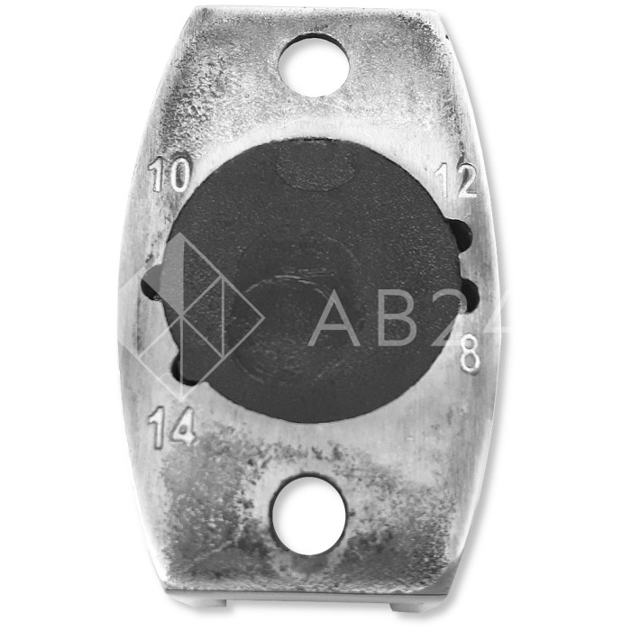 Нижняя направляющая FDS-34, нержавейка/полированный