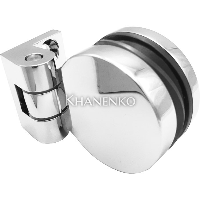Петля Гея стена-стекло Хром FDP-140 BR/CR
