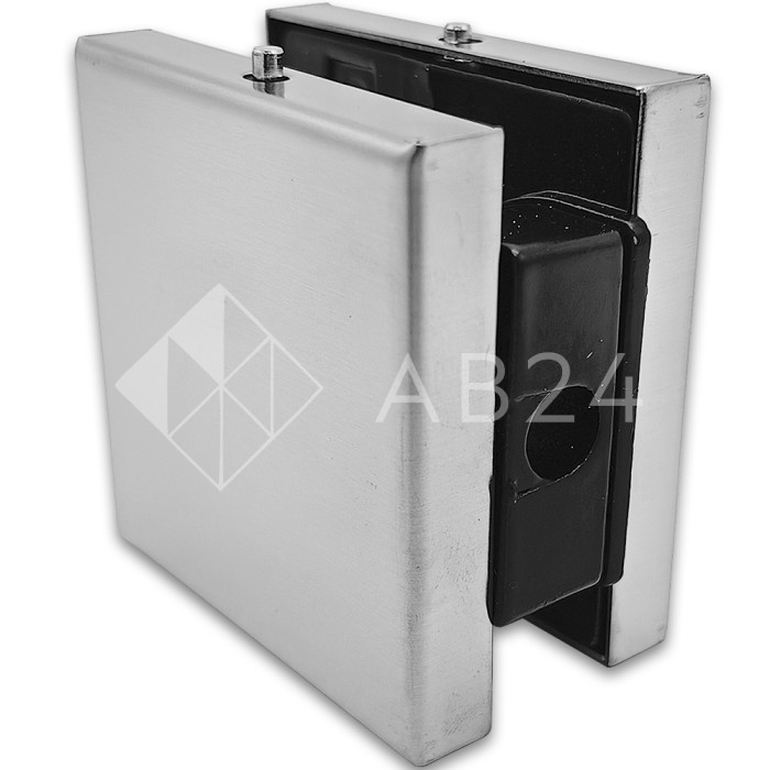 Коннектор FKF-30 стена-стекло, нержавейка/матовый