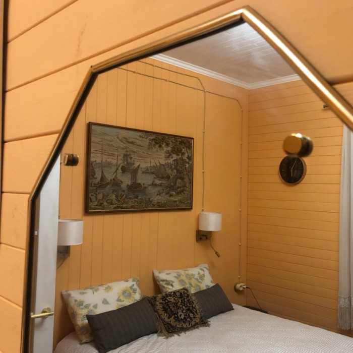 Держатель для зеркал FSZ-16 толщиной 4-8 мм Ø16 мм, комплект 4 шт., нержавейка/золото