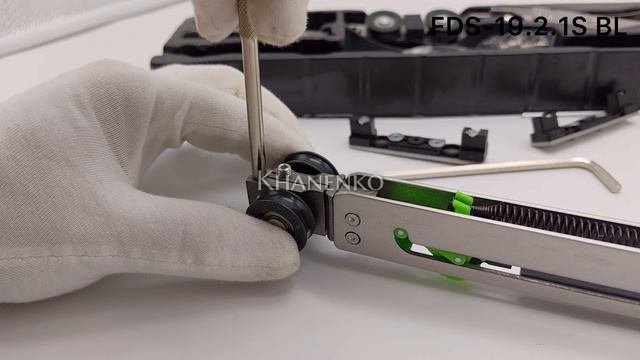 Механизм FDS-19.2.1S, 1-ой двери для синхронизированной раздвижной системы FDS-19